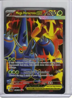 Pokemon TCG - ME Phantasmal Flames - Mega Heracross EX - 108/094 - Ultra Rare - Image 1