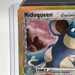 Pokemon TCG Nidoqueen (Delta Species) 7/101 Holo Rare - EX Dragon Frontiers - LP - Image 2