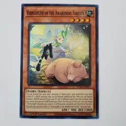 Vernusylph of the Awakening Forest - POTE-EN017 - Super - NM - 1st ed - Yugioh - Image 1