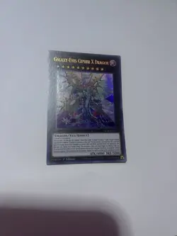 Yugioh Galaxy-Eyes Cipher X Dragon GFTP-EN011 Ultra Rare 1st Ed NM - Image 1