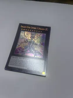 Yugioh Galaxy-Eyes Cipher X Dragon GFTP-EN011 Ultra Rare 1st Ed NM - Image 2