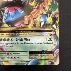 Pokemon TCG M Venusaur EX 2/108 Evolutions Holo - Image 4