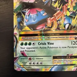 Pokemon TCG M Venusaur EX 2/108 Evolutions Holo - Image 5