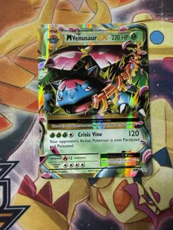Pokemon M Venusaur EX 2/108 Evolutions Ultra Rare Holo NM TCG - Image 1