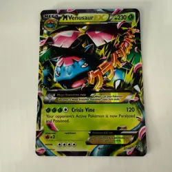 Pokemon TCG - M Venusaur EX 2/108 Ultra Rare Holo - Evolutions - LP - Image 1