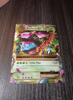 Pokemon Evolutions M Venusaur EX Holo Ultra Rare TCG Card 2/108 LP Condition - Image 1