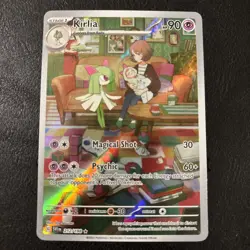 Pokemon TCG Kirlia 212/198 Illustration Rare Scarlet & Violet Base Set NM - Image 1