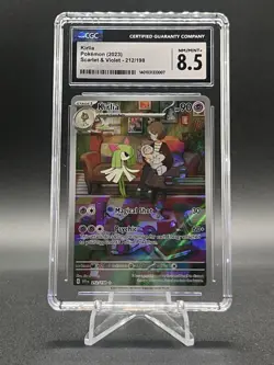 Pokemon TCG Scarlet & Violet Kirlia 212/198 Illustration Rare CGC 8.5 - Image 1