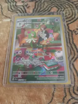 Pokemon TCG Kirlia Illustration Rare Scarlet & Violet 212/198 English Full Art - Image 1