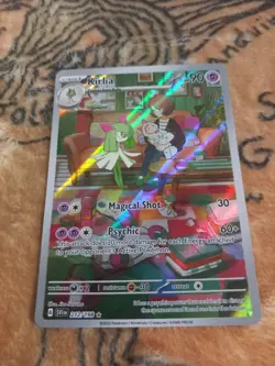 Pokemon TCG Kirlia Illustration Rare Scarlet & Violet 212/198 English Full Art - Image 4