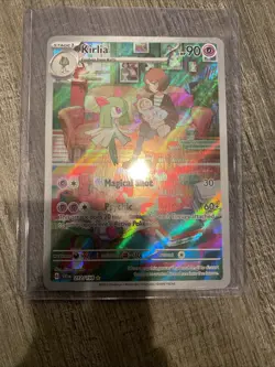 Pokemon TCG Kirlia Illustration Rare Scarlet & Violet 212/198 English Full Art - Image 2