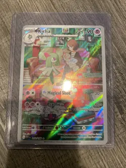 Pokemon TCG Kirlia Illustration Rare Scarlet & Violet 212/198 English Full Art - Image 3