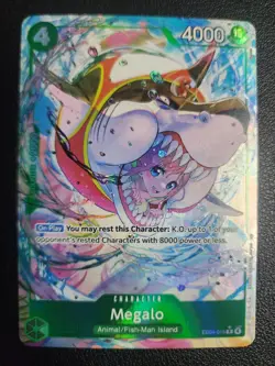 Megalo EB04-018 OP14 The Azure Sea's Seven Alternate Art - Image 1