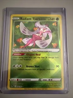 Pokemon TCG - Radiant Tsareena Radiant Rare Holo - 016/195 - Silver Tempest - Image 1