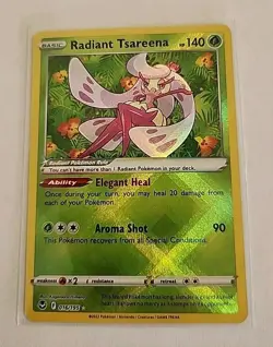 Pokemon TCG Radiant Tsareena 016/195 Swsh12: Sword & Shield - Silver Tempest NM - Image 1