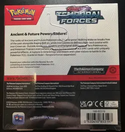 Pokemon Scarlet & Violet Temporal Forces Booster Bundle Sealed *6 PACKS* English - Image 2