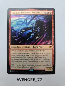 Magic The Gathering MTG #0162 Tannuk, Steadfast Second Foil Edge of Eternities - Image 1
