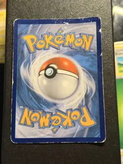 Pokemon TCG M Houndoom EX 154/162 Full Art Ultra Rare XY Breakthrough DAMAGED - Image 2