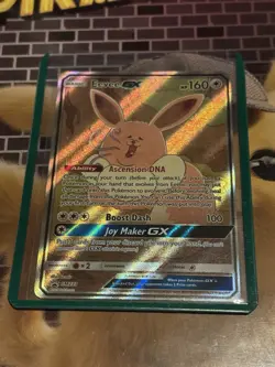 Pokemon TCG Eevee GX (Full Art) SM233 Sun & Moon Black Star Promo - Image 1