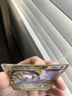 Pokemon Go Mewtwo VSTAR Rainbow Secret Rare TCG Card 079/078 - Image 2
