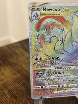 Mewtwo VSTAR (Secret) 079/078 Pokemon GO (PGO) TCG Rainbow - Image 4