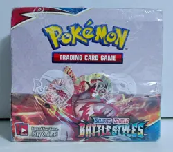 Pokemon TCG Sword & Shield Battle Styles Booster Box Factory Sealed - Image 1