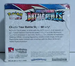 Pokemon TCG Sword & Shield Battle Styles Booster Box Factory Sealed - Image 2