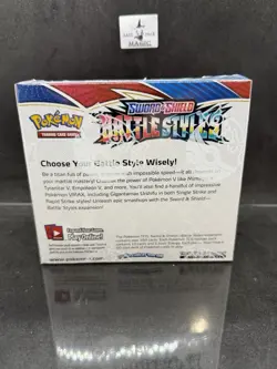 Pokemon TCG: Sword & Shield - Battle Styles Booster Box (Factory Sealed) 36pks 820650818189 - Image 3