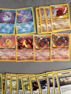 Pokemon Vintage Collection Card Bundle 1st Edition Team Rocket 2000 EXC/LP - Image 2