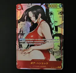 Custom Boa Hancock Manga Goddess Waifu Card Holo One Piece CCG - Image 1