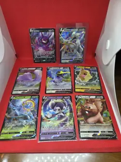 Pokemon V Card Lot x9 - Arceus V, Crobat V, Ditto, Morpeko - Near Mint - Image 1