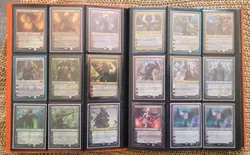 MTG Magic the Gathering Collection Binder - Planeswalker - Lands - Mythic - Image 1