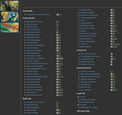 Chatterfang, Squirrel General MTG EDH Commander Deck! - Image 2