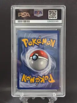 Pokemon TCG Hitmonchan Holo Rare Card Base Set 7/102 PSA 8 - Image 2