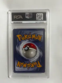 1999 Pokemon Base Set Unlimited Hitmonchan 7/102 Holo PSA 8 - Image 2