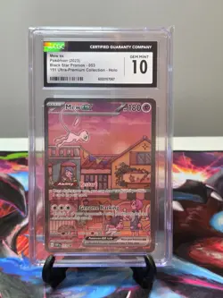 2023 POKEMON CGC 10 MEW EX 053 151 ULTRA PREMIUM COLLECTION UPC BLACK STAR PROMO - Image 1