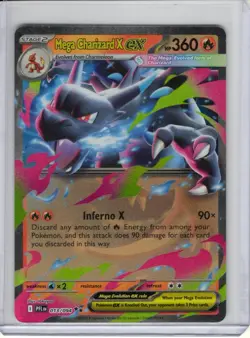 Pokemon TCG - ME Phantasmal Flames - Mega Charizard X EX - 013/094 - Double Rare - Image 1