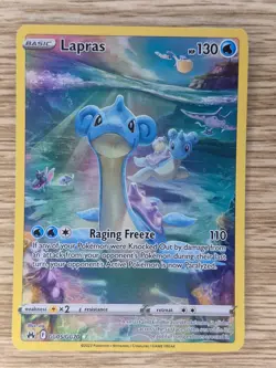 Lapras GG05/GG70 Crown Zenith Galarian Gallery Pokemon TCG - Image 1