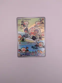 Pokemon TCG - Surging Sparks - Clobbopus - 207/191 - Illustration Rare - NM - Image 1