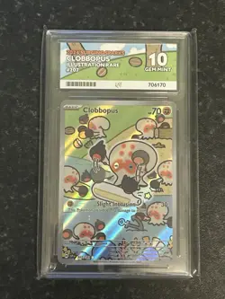 Clobbopus 207/191 Pokemon TCG Illustration rare Surging Sparks - ACE 10 - Image 1