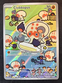 Clobbopus 207/191 Illustration Rare SV08: Surging Sparks Pokemon TCG - Image 1
