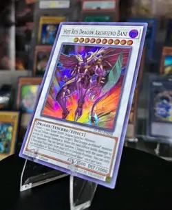 Yu-Gi-Oh! Hot Red Dragon Archfiend Bane DUPO-EN058 Ultra Rare 1st Edition NM - Image 2