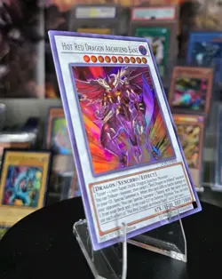 Yu-Gi-Oh! Hot Red Dragon Archfiend Bane DUPO-EN058 Ultra Rare 1st Edition NM - Image 3
