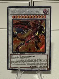 Red Nova Dragon CT07-EN005 (YuGiOh Collectible Tins 2010) 1st Edition - Image 1