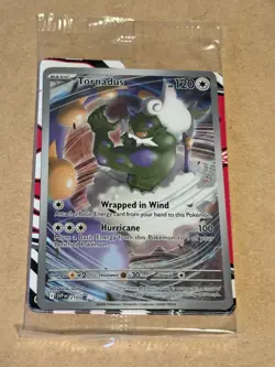 Pokemon Black Star Promo - Tornadus 210 IR - White flare - S&V - Sealed Mint - Image 1