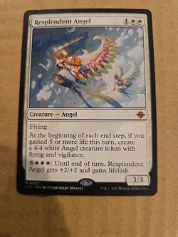 MTG - Resplendent Angel - LCI The Lost Caverns of Ixalan Card #32 Regular Mythic - Image 1