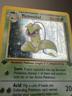 Victreebel 14/64 Jungle 1st Edition HOLO Rare Pokemon TCG Card Vintage WOTC - Image 3