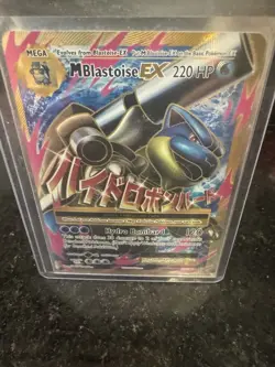 Pokemon TCG Mega Blastoise EX Full Art 102/108 Evolutions - Image 1