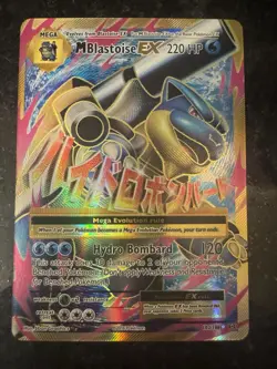 Pokemon TCG Mega Blastoise EX Full Art 102/108 Evolutions - Image 2