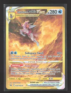 Pokemon 2023 Crown Zenith Origin Forme Palkia VSTAR #GG67/GG70 - Image 1